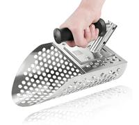 Pelle à sable métal detector, tamis de plage, outils inox détection métaux, pelle creuse, tamis rapide, chasse trésor, accessoires détecteur