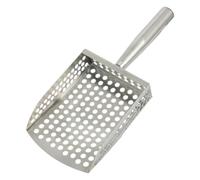 Pelle à Sable pour détection de métaux | Manche Long en | Tamis à Sable de Plage | pour Adultes, Chasse au trésor dans Le, rivière, Littoral, eaux Peu Profondes, Bassin de marée