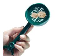 Pelle à sable pour petits animaux - Pelle à litière décorative avec poignée en élan, nettoyage en maille fine, accessoire d'habitat léger | Aide pratique au filtrage des débris pour hamster nain, ours