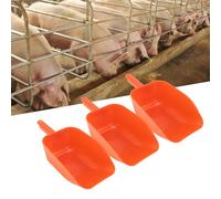 Pelle à Seau d'alimentation Pelle à Alimentation en Plastique Légère, Distribution Efficace pour la Volaille de Bétail