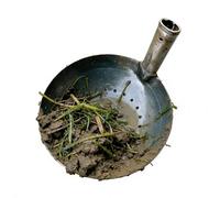 Pelle à Tamiser la Terre - Godet à draguer Gravier | Pelle de Jardinage pour Sol | pour poulailler, enclos, Jardin, Chantier, paysagement, Cour, égout