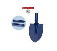 Pelle à terre avec rebords ronds soudés sans manche - 21 cm