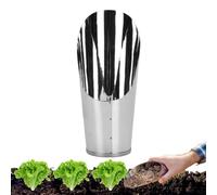 Pelle à Terreau | Pelle de Jardinage en Forme de Seau - Transplantoir en Acier Inoxydable Léger pour Potager et Jardinage Domestique