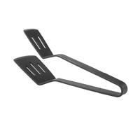 Pelle à œufs en silicone et acier inoxydable 28,5 x 7 cm | Spatule 2 en 1 | Spatule à œufs pour la cuisson du petit déjeuner, des crêpes, des omelettes, une poêle à frire, un ustensile de cuisine