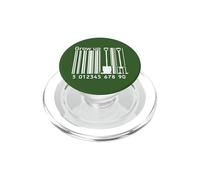 Pelle agricole Biologique à Code EAN LOL Minimal PopSockets PopGrip pour MagSafe