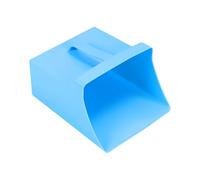 Pelle Alimentaire 128oz | Seau Fermé | Ustensile Élevage | Outil Pratique | Manche Latéral | Pelle Nourriture Poulet Oiseau Chèvre Mouton Bétail Utilisation Maison Ferme