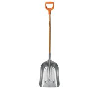 Pelle aluminium Fiskars tête 33 cm manche en bois 1,30 m
