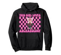 Pelle Archéologue « This Girl Loves Archaeology » - Rose Sweat à Capuche