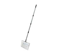 Pelle avec Manche Long Robuste , Style to 1 , Tête 30 × 20 Cm | Métallique, Grillagée, Accessoire Nettoyage, pour Étable, Agriculteurs