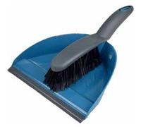 Pelle & Balayette "Rebord" Bleu Paon & Anthracite Bleu G