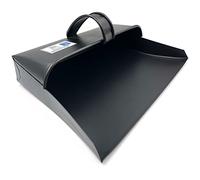 Pelle Classique en métal avec Couvercle et poignée - Pelle de Nettoyage pour déchets Chauds - Largeur 12 Pouces / 310mm, par The Dustpan and Brush Store