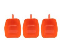 Pelle d'alimentation en Plastique, 3 pièces, cuillère d'alimentation portative, louche d'alimentation, Outil d'alimentation Portable pour Le bétail et la volaille