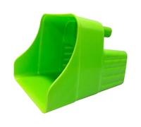 Pelle d'alimentation pour animaux de compagnie, 24 x 20 x 16,5 cm, outil ergonomique, design antidérapant, pelle utilitaire durable, idéale pour le bétail, la volaille, le jardinage, l'agriculture, la