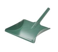 | Pelle de Balayage en métal pour poussières Fines - Pelle à poussière - Balayage à Main - Pelle à Charbon - Pelle de Jardin et de Garage (Vert)