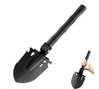 Pelle de camping pliante, multifonctionnelle et portable, petite pelle de survie pour randonnée, survie, voiture