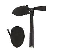 Pelle de Camping Pliante, Pelle d'urgence Militaire Pelle de Jardin Multifonctionnelle avec Poignée Antidérapante pour Alpinisme Exploration Pêche Randonnée