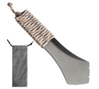 Pelle de Camping Ultra Légère Mini Pelle Randonnée avec Sac Housse | Pelle Jardinage Compacte avec Dragonne Antidérapante pour Creuser Bivouac Multitool