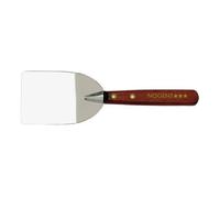 Nogent Spatule en inox 1710 petit modèle manche bois merisier