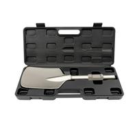 Pelle de démolition 44,3 x 13,5 cm en acier chromé 40Cr robuste avec boîte à outils pour la construction et la tranchée