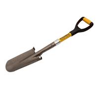 Pelle de Drainage Roughneck Micro 740 mm (29") - Lame Ronde Longue et Robuste pour Creuser des tranchées, caniveaux et Trous étroits et Profonds dans des espaces restreints