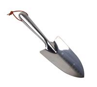 Pelle de Jardin à Main Légère et Robuste Argentée en Acier Inoxydable