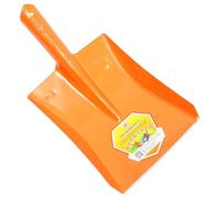 Pelle de Jardin D'extérieur en Fer, Haute Résistance, Antirouille | Bords Polis sans Bavures, Usage Jardin et Cour, Orange, Robuste, pour Terre et Travaux Extérieurs