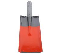 Pelle de Jardin en Fer, Bêche D'extérieur Utile pour Balcon et Extérieur | Surface Lisse sans Bavures, Économie D'effort et Efficacité Accrue, Couleur Orange, 1 Pièce