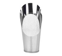 Pelle de Jardin Manuelle, Pelle à Sol en Forme de Seau pour Creusage, Plantoir Léger en Acier Inoxydable pour Fertilisation et Plantation - Idéal pour Voyage, Hommes et Femmes