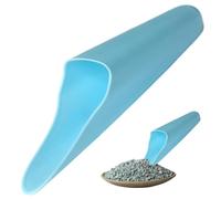 Pelle de Jardin pour Terre, de rempotage en Plastique Style Japonais, pellette Terre, cuillère multifonctionnelle pour Creuser, Creuser du Sable et arroser Le Bleu-Crue