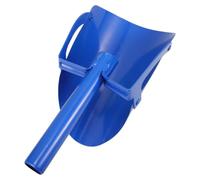 Pelle de Jardinage en Acier au Carbone Bleue pour Massifs et Jardin | Outil à Main, Creusage du Sol, Déracinement des Racines, Retrait Herbes