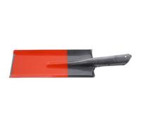 Pelle de Jardinage Pratique 1 Pièce en Fer Orange pour Jardin | Surface Lisse sans Bavures, Usage Extérieur, pour Déblayer Déchets et Charbon