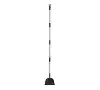 Pelle de nettoyage de jardin - Pelles métalliques à creuser | Pelle de désherbage à long manche | Pelle plate résistante | Grattoir de pelle de nettoyage de jardin | Pelle de nettoyage résistante à