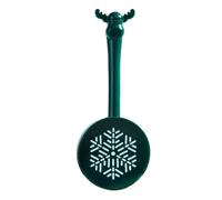 Pelle de nettoyage pour animaux de compagnie - Support contre la fatigue des mains, tamis à sable ergonomique de 17 cm, outil de tamisage léger de 35 g, embout de grattoir pour étui d'accessoires en r