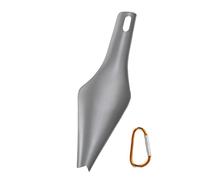 Pelle de Randonnée | Mini Pelle en Titane pour Extérieur | Outil Léger Haute Résistance Pour Camping Jardinage Archéologie Amateur Plage
