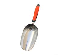 Pelle de rempotage en acier inoxydable avec manche en bois de frêne pour la manipulation du compost en permaculture biologique et systèmes de jardinage durables (3)