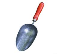 Pelle de rempotage en acier inoxydable avec poignée en bois de frêne pour terre, compost, outils de jardinage, pelle de jardin résistante à la rouille (1)