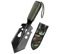 Pelle de survie, truelle de camping | Pelle à main polyvalente 9-en-1 - Pelles pour creuser outil de survie multi-outils de survie, petite pelle multi-outils de survie, sac de transport Oxford pour la