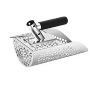 Pelle de tamisage à sable pour amateurs de détection de métaux en acier inoxydable Accessoires de détection de sable pour la plage