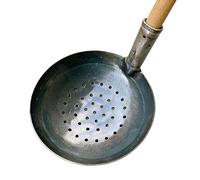 Pelle de tamisage haute résistance : pelle pour enlever les boues de fer, pour terre de jardin, outil durable pour l'extérieur | Réservoir septique drainage nettoyage Parq