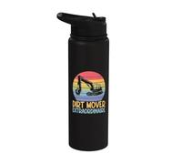 Pelle Dirt Mover Extraordinaire Stainless Steel Insulated Water Bottle