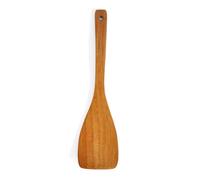Pelle en Bois de Cuisine Spatule en bois à long manche, vaisselle droite for casseroles pour La Cuisson