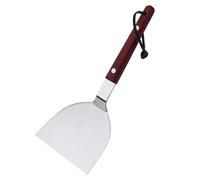 Pelle en Bois Inoxydable Acier Professionnelle Manche à Pizza | Surface Large et Stable, Transfert Facile des Grandes Préparations, pour Omelettes et Biscuits