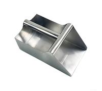 Pelle ergonomique en acier inoxydable pour volaille 25 x 14 x 12 cm