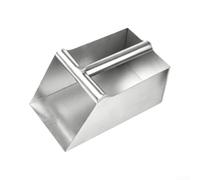 Pelle ergonomique en acier inoxydable pour volaille 25 x 14 x 12 cm