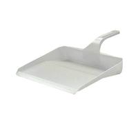 Pelle et Balayette - Pelle - Balai et Pelle - Ustensiles de Nettoyage - Ramasse poussières - Ménage Maison - Pelle à poussière - Pelle Bord Souple Plastique - Blanche