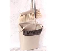 Pelle et Brosse Extra long manche Balai et pelle, manche de 119,4 cm réversible pour balai Balai et pelle Ensemble pour la maison, Lobby, magasin, garage, écoles, Église