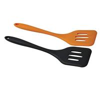 Pelle frite perforée en silicone 29 x 7 x 1,5 cm Soft Collection (couleur noir ou orange) Quantité : 1 pièce.