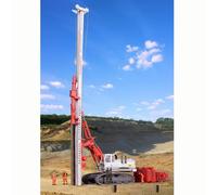Pelle Liebherr 974 avec rampe de forage -HO-1/87-KIBRI 11253