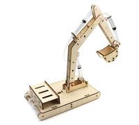 Pelle mécanique jouet avec pistons hydrauliques à construire soi-même, jouet en bois STEM à construire soi-même