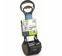 Pelle MPETS 38 x 12 x 10,5 cm Noir/Bleu Plastique